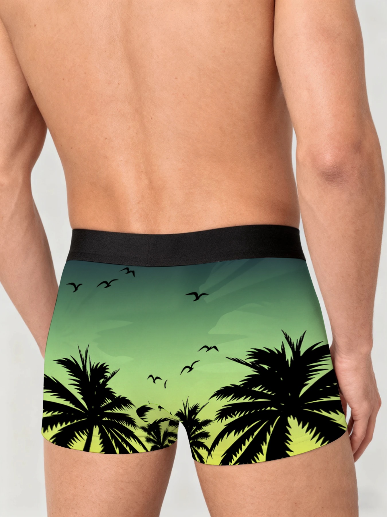 1pcTrendy Printed Men's Boxers Wholesale - Image 2