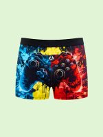 1pcMen’s Stylish Print Underwear Factory Direct Supply