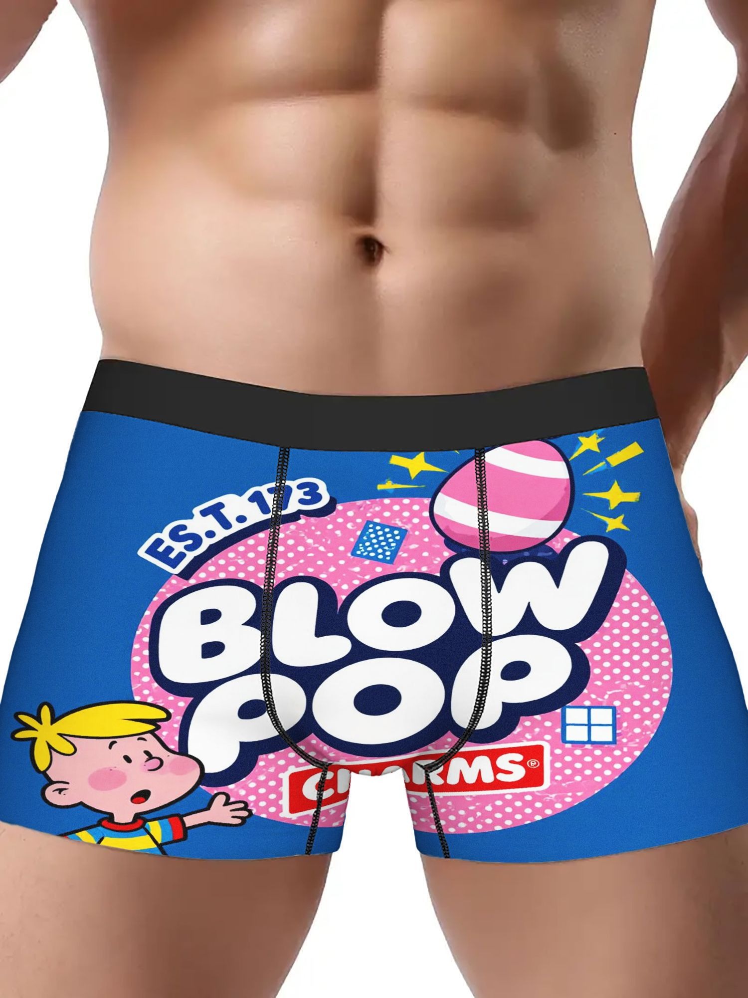 1pcTrendy Printed Men's Boxers Wholesale - Image 5