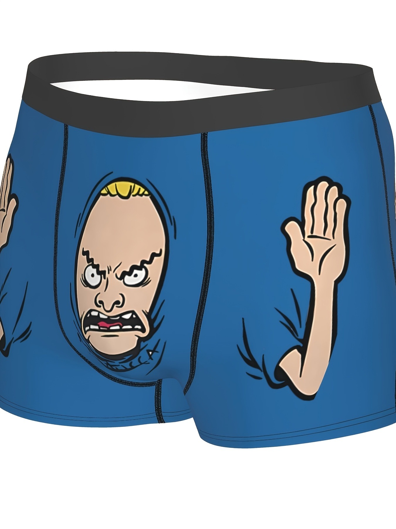 1pcTrendy Printed Men's Boxers Wholesale - Image 3