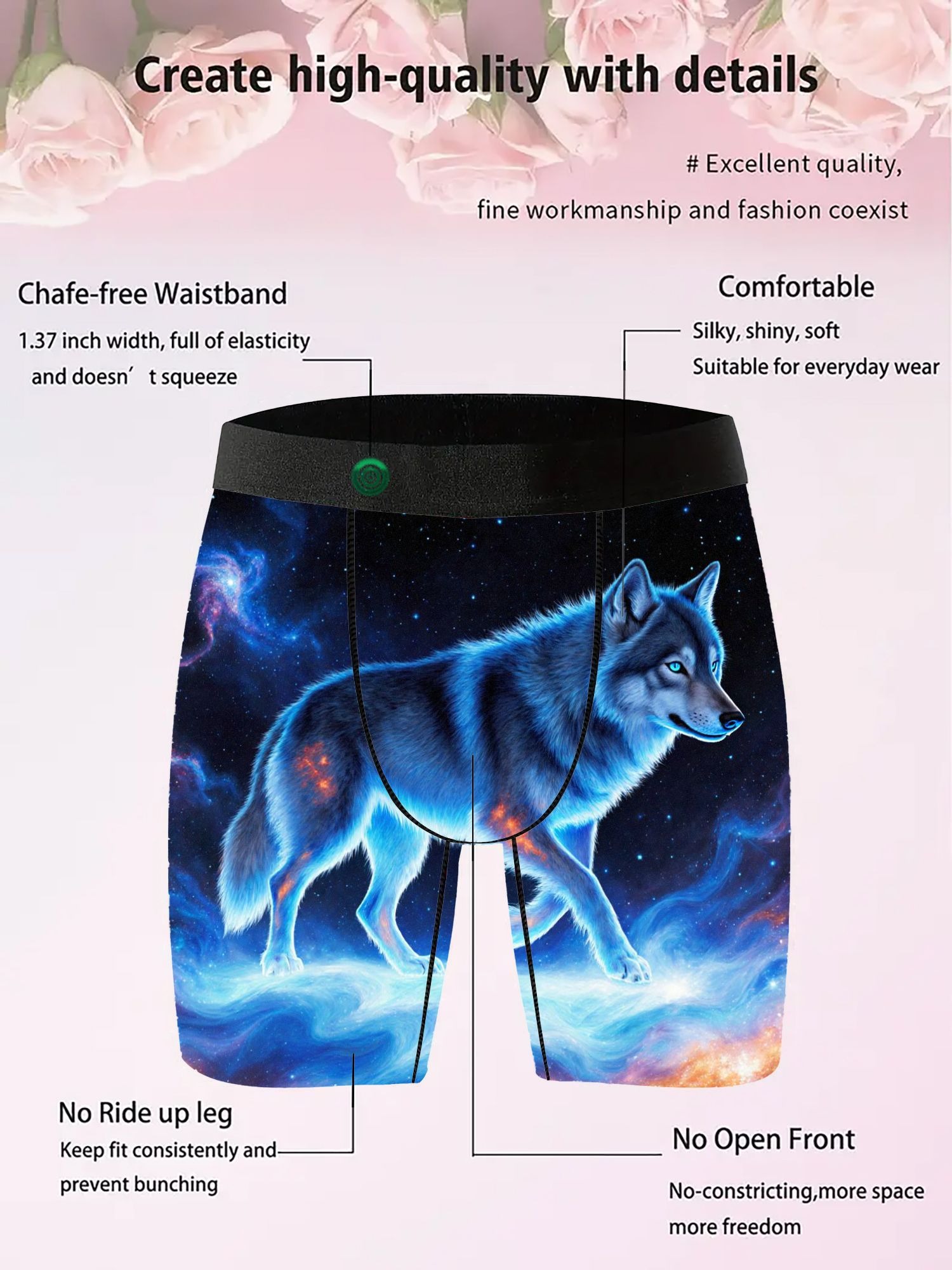 1pcTrendy Printed Men's Boxers Wholesale - Image 7