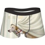 1pcMen’s Stylish Print Underwear Factory Direct Supply