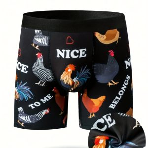 1pcTrendy Printed Men's Boxers Wholesale