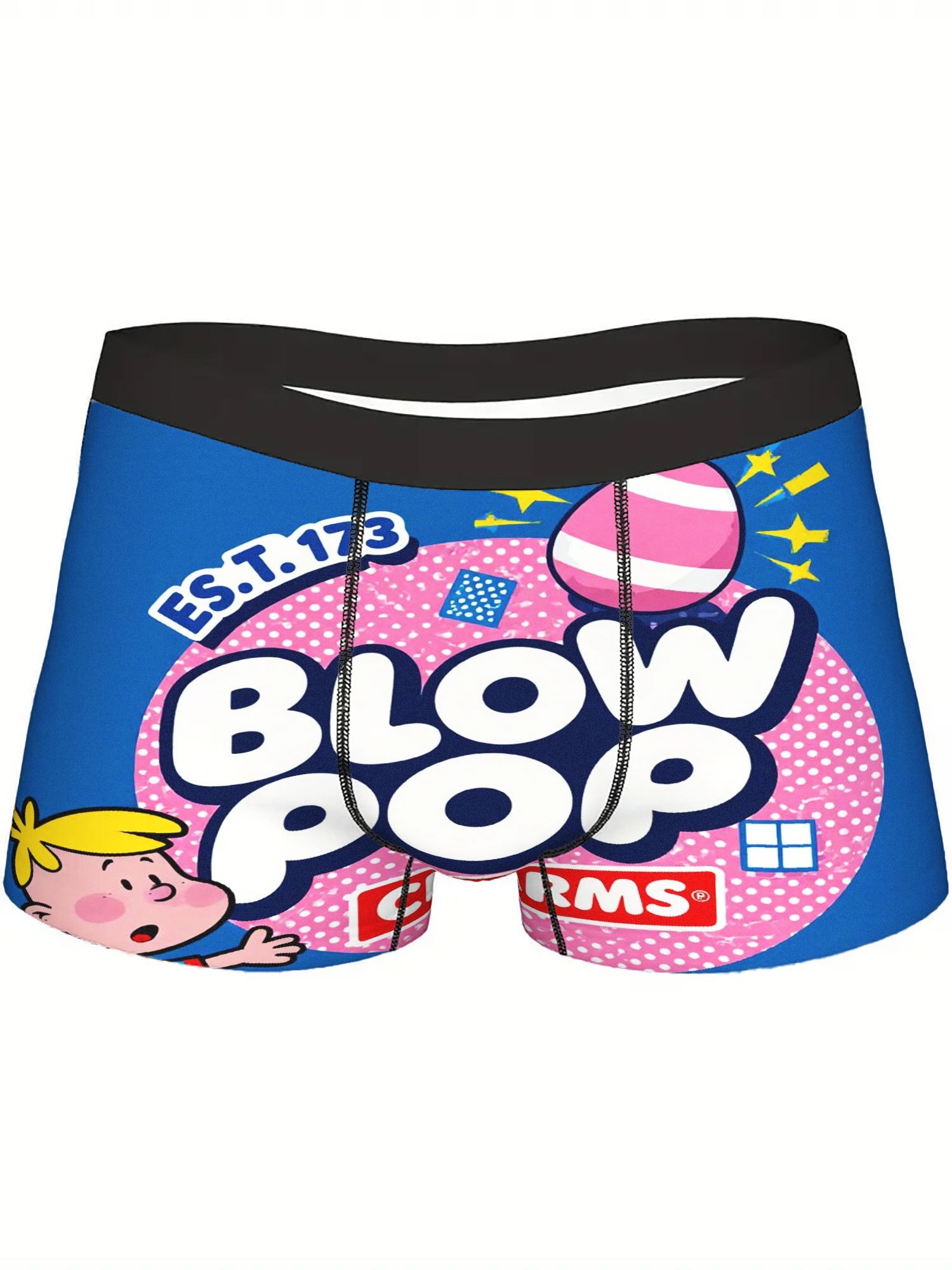 1pcTrendy Printed Men's Boxers Wholesale - Image 4