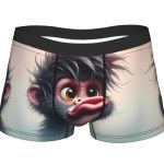 1pcMen’s Stylish Print Underwear Factory Direct Supply