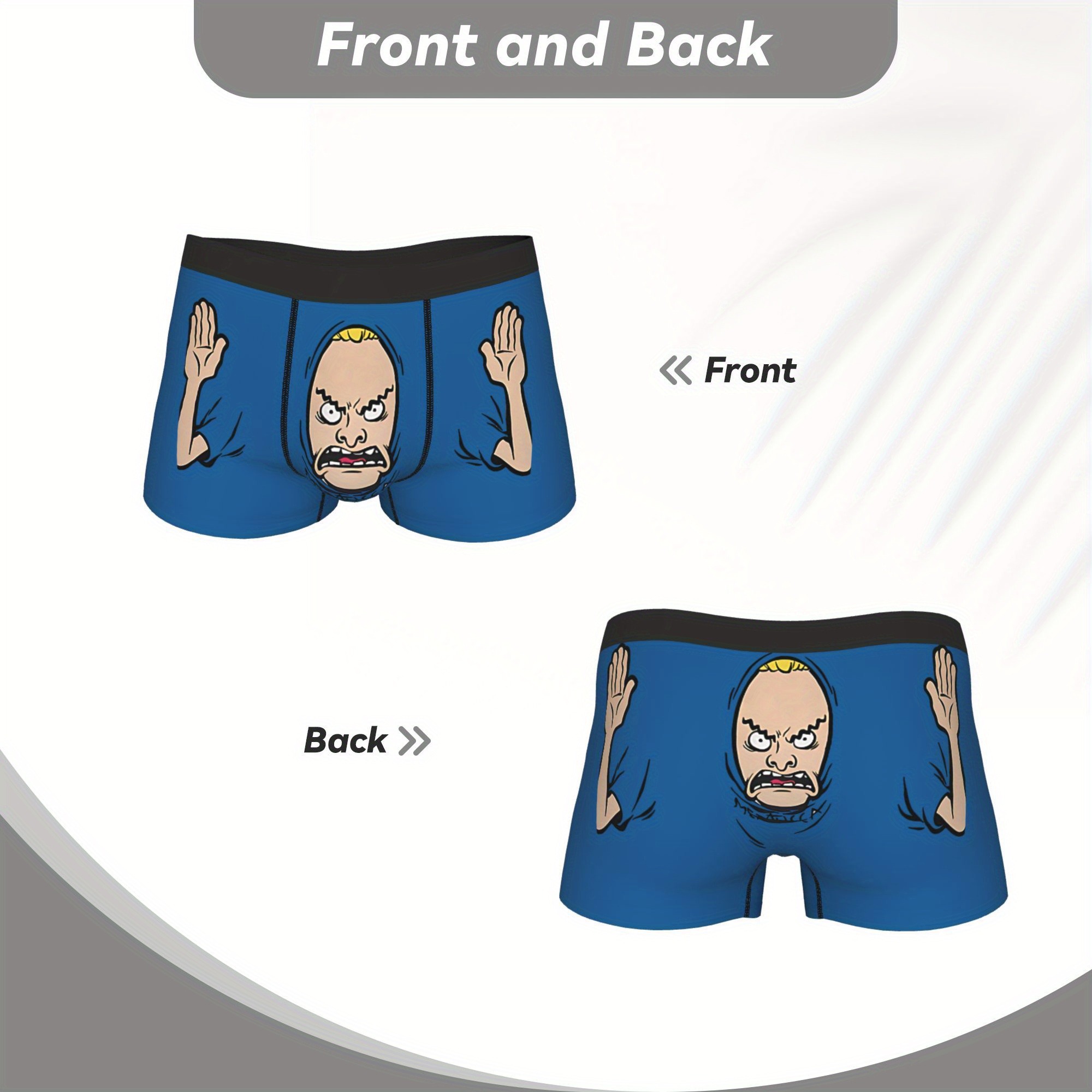 1pcTrendy Printed Men's Boxers Wholesale - Image 7