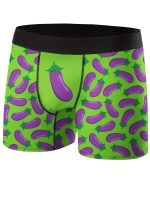 1pcMen’s Stylish Print Underwear Factory Direct Supply