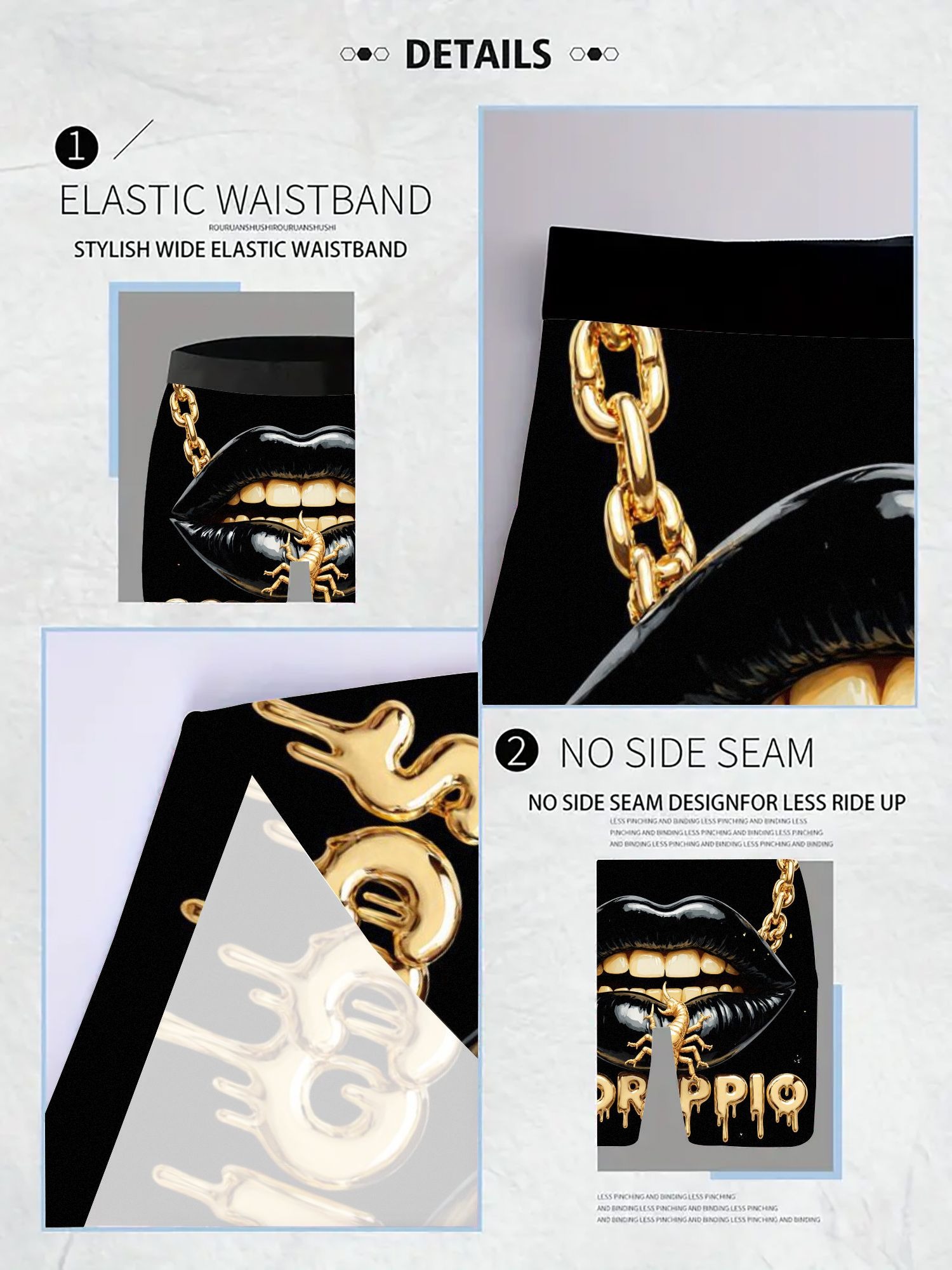 1pcTrendy Printed Men's Boxers Wholesale - Image 6